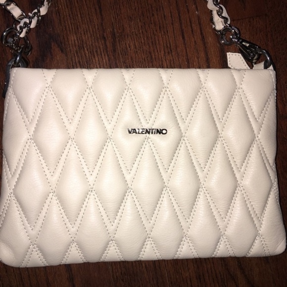Mario Valentino Handbags - Valentino Quilted Vanille Crossbody Bag
